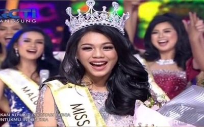 Alya Nurshabrina Raih Mahkota Miss Indonesia 2018