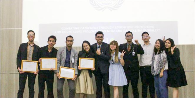 Mahasiswa Unpar Borong Lima Penghargaan dalam Ajang MUN (Achmad Yani Short Diplomatic Course)