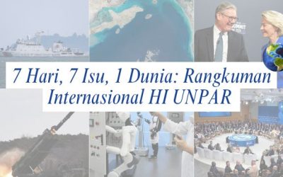 7 Days, 7 Issues, 1 World: HI UNPAR International Summary | Edition 13 – 19 April 2026