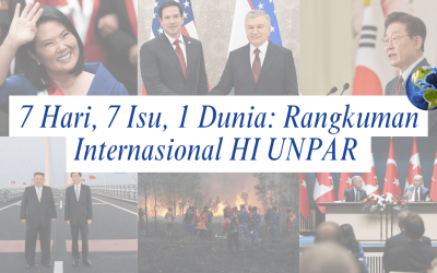 7 Hari, 7 Isu, 1 Dunia: Rangkuman Internasional HI UNPAR | Edisi 19 – 25 Oktober 2026